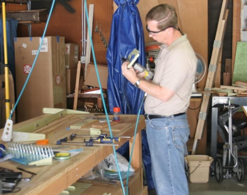 Riveting Nutplates Onto the Lower Reinforecement Plate