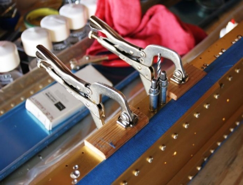 Tool I Made to Help Countersink the Main Spar Fuel Tank Support Holes