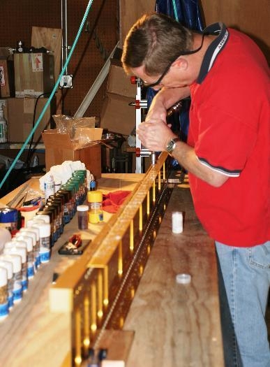 Finishing off the Left Wing Spar