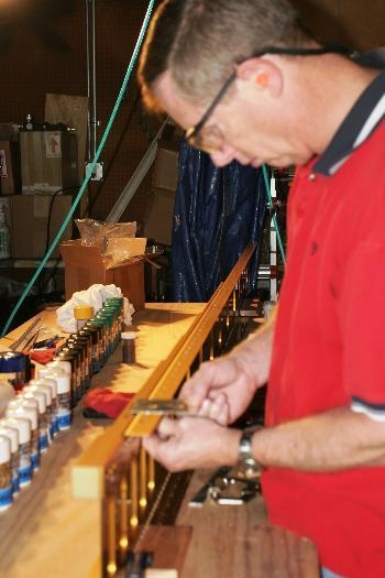 Checking How Well the Screw Countersink Matches