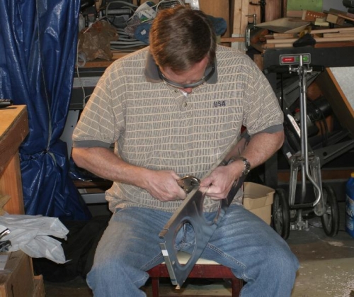 Fluting a Mid-Wing Rib