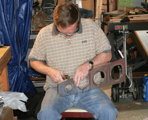 Fluting a Mid-Wing Rib