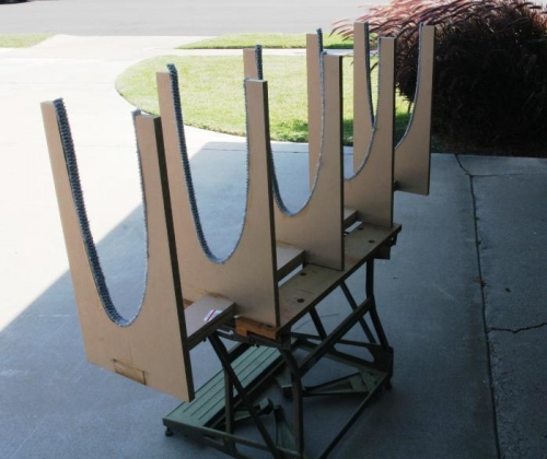 Jig for Holding the Wing Leading Edge