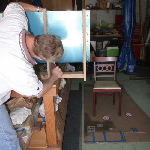 Clecoing Ribs into the Leading Edge