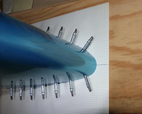 Leading Edge Positioned on Centerline