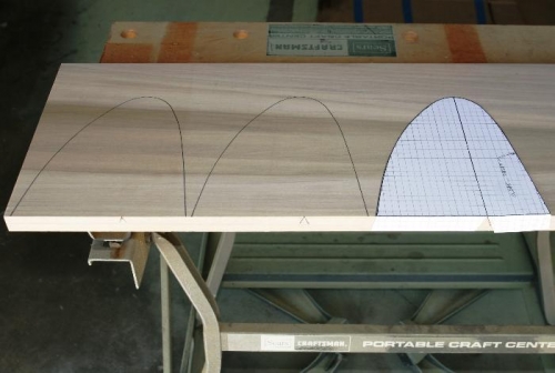 Laying out Leading Edge Crossections