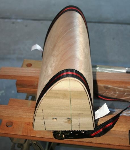 Band Clamps Hold Plywood a Little Tighter to Poplar Forms