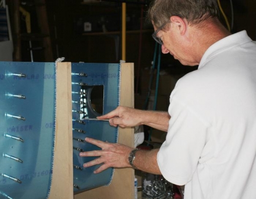 Filing Access Hole Edges Smooth