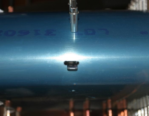 Stall Warning Vane Extending Out from Leading Edge