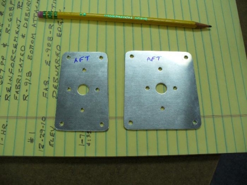 R-607-PP & R-608-PP Reinf. Plates.