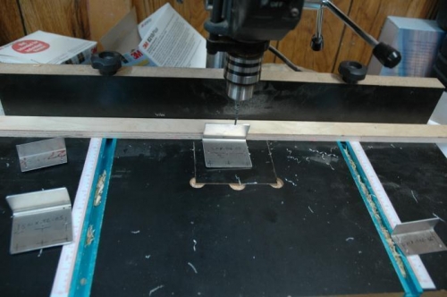 Drilling Spar Clip Pilot holes
