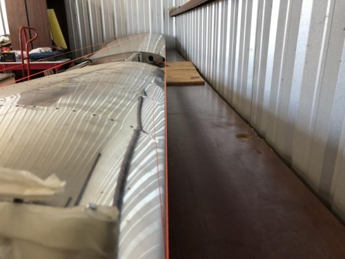 align wing leading edges