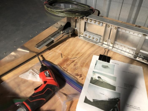 the hoses at the top are pitot/static