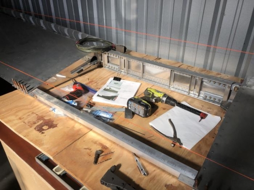 center section taking shape