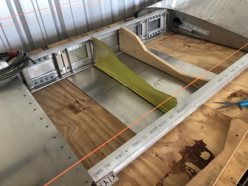 checking the paper template and the form block in the center section