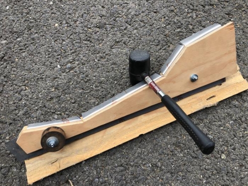 form blocks for seat ribs