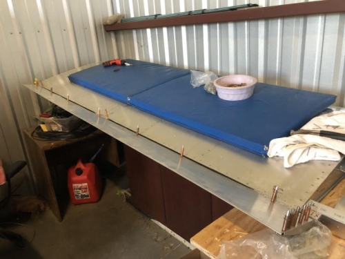 final adjustments to hinge alignment