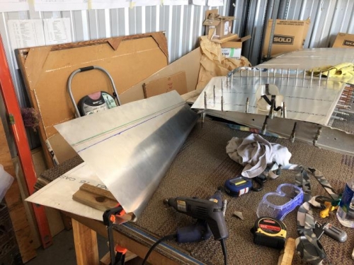 did many repetitions of test fit, trim, retest, retrim