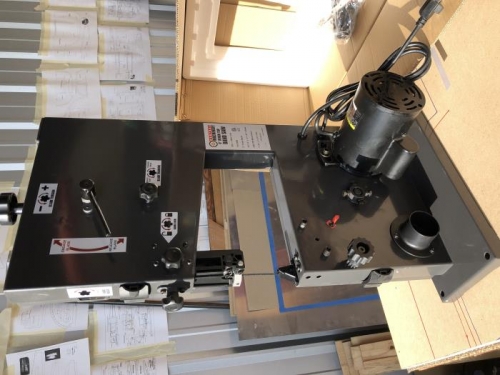 This is the brand-new band saw.