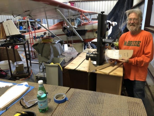 first pass of shaping the form blocks on the band saw