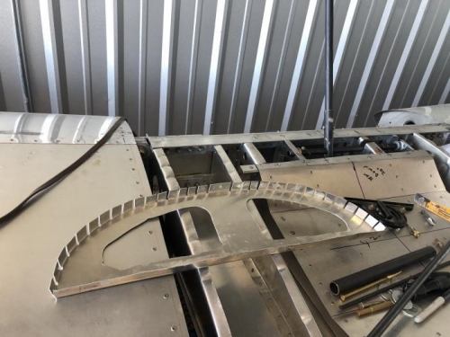 Bulkhead F2 complete with access holes