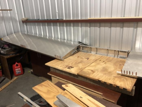 Left Wing and center section table