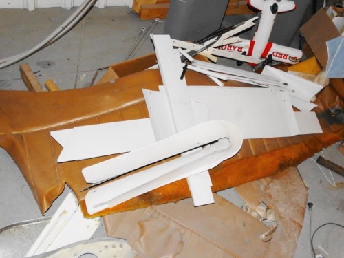 The stack of primed parts is starting to add up.