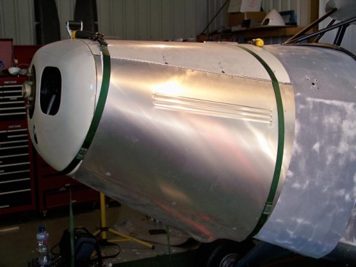 Left side all drilled and screwed into place