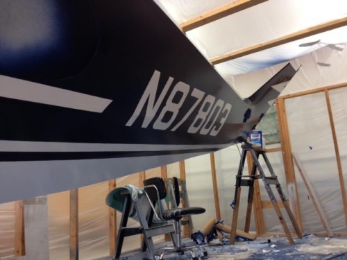 Left side with masking removed.