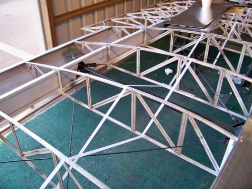 Bracing tape installed.