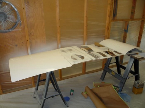 More cowling a cover pieces painted and ready to go.