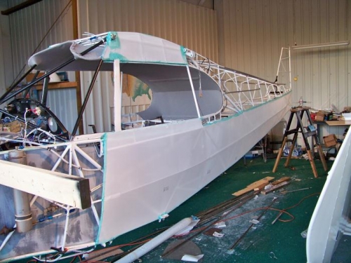 nitial fabric shrinking of the left side fabric