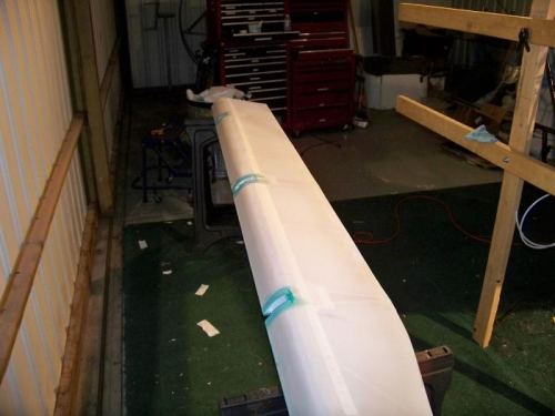 Fabric shrunk to shape.