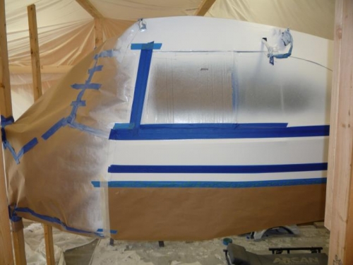 Masking the stripe patterns