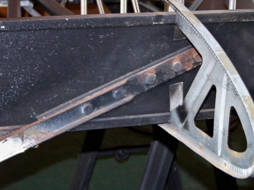 Forward straps on the 