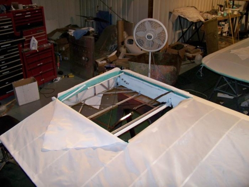 Time to go to work on the tank bay area.