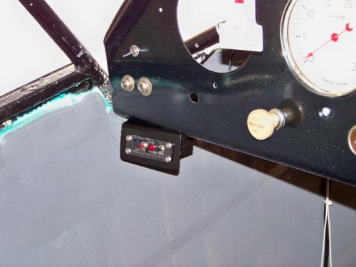 ELT controls mounted and wired.