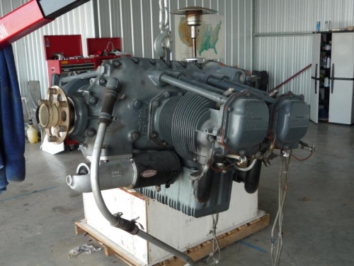 My old engine with the baffling removed.