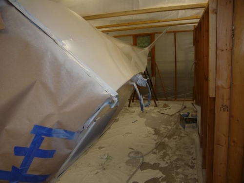 The top of the fuse.