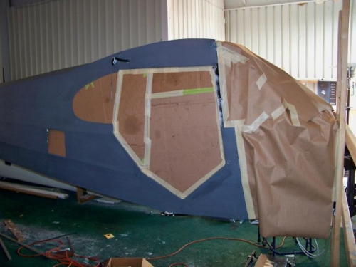 Filling in the door area is a real challenge.