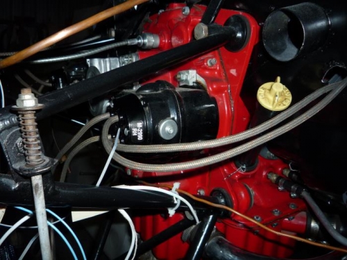 Wiring harness being routed to their cylinders.