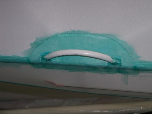 Fuselage handle patch