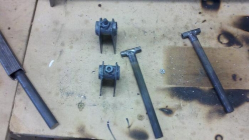 Push Rods and torque tube supports