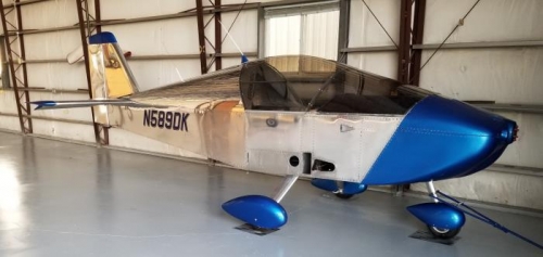 N589DK parked for the night.