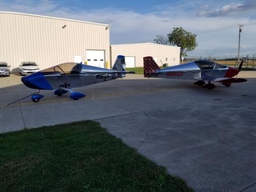 Tail to tail with Jeff and Jakes awesome Sonex.