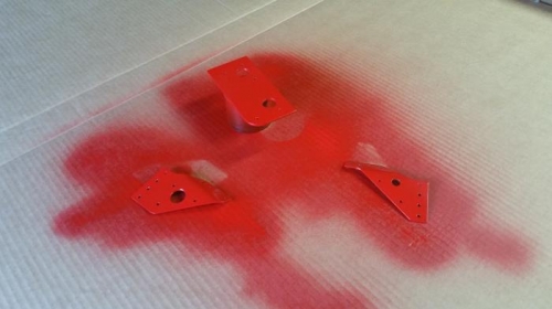 A few aditiional parts painted.