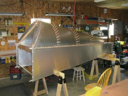 Turtledeck final assembly.