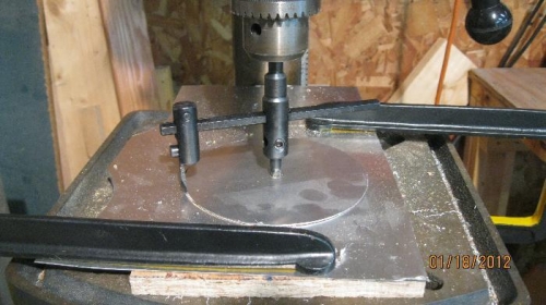 Fly wheel cutter.
