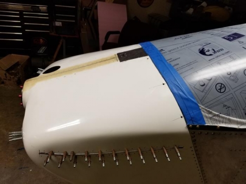 Hinge pin that connects top and bottom cowling.