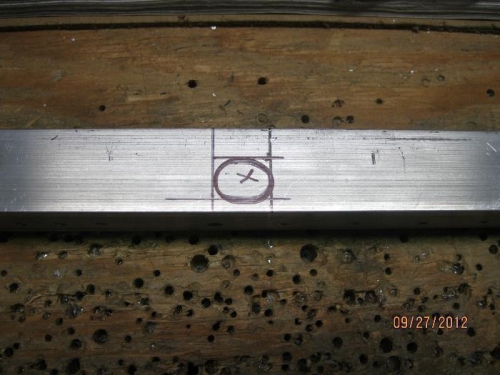 cutout hole in upper right longeron.